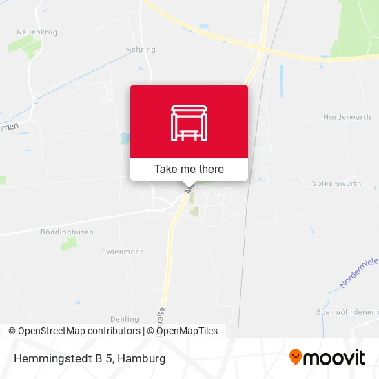 Карта Hemmingstedt B 5