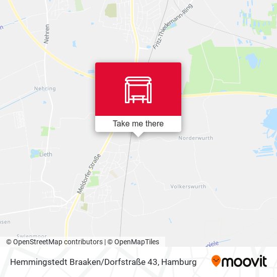 Hemmingstedt Braaken / Dorfstraße 43 map
