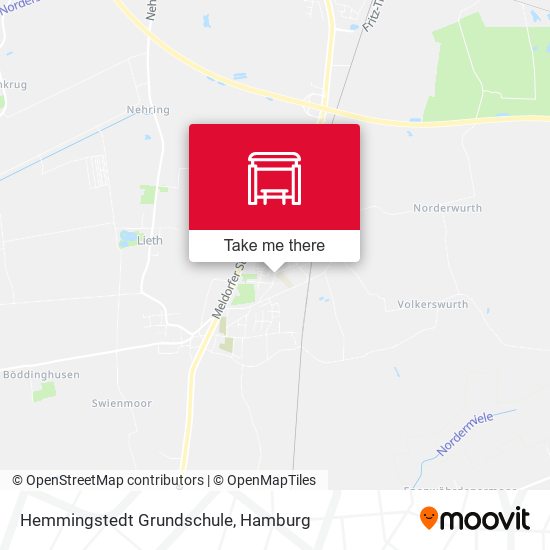 Карта Hemmingstedt Grundschule