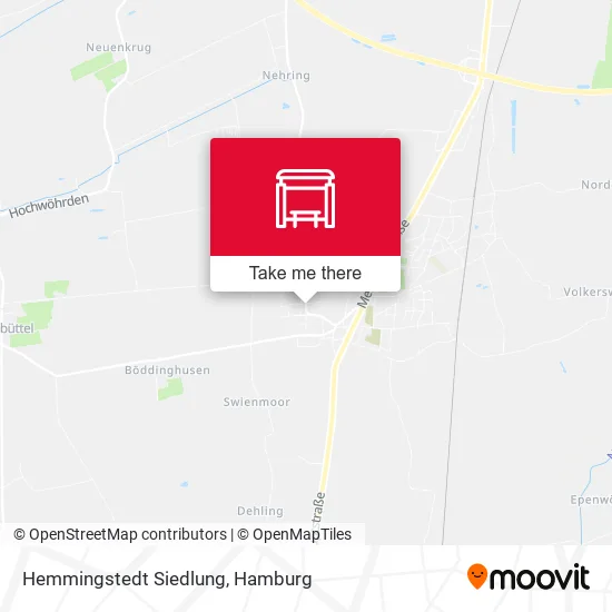 Карта Hemmingstedt Siedlung