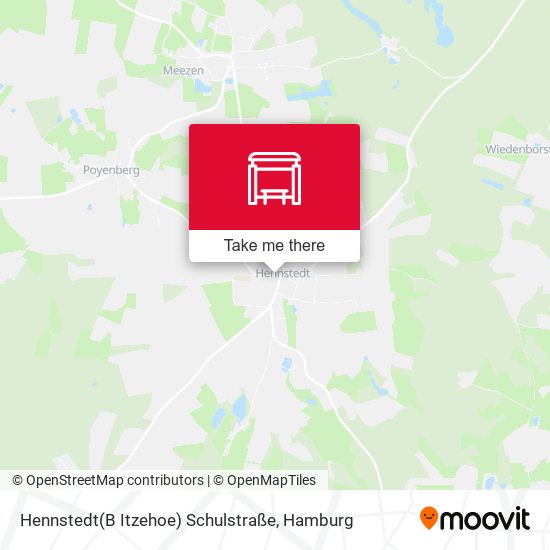 Hennstedt(B Itzehoe) Schulstraße map