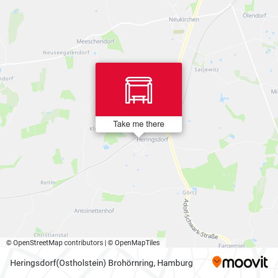 Heringsdorf(Ostholstein) Brohörnring map