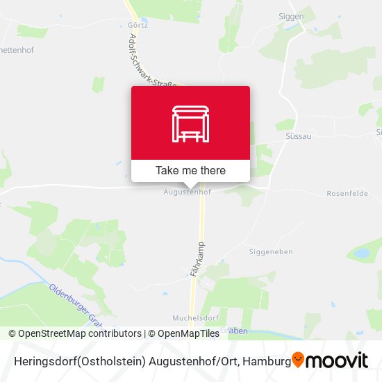 Heringsdorf(Ostholstein) Augustenhof / Ort map