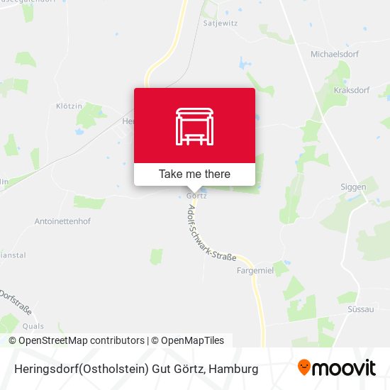 Карта Heringsdorf(Ostholstein) Gut Görtz