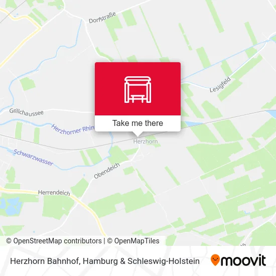 Herzhorn Bahnhof map