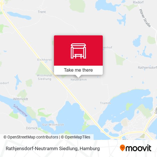 Rathjensdorf-Neutramm Siedlung map