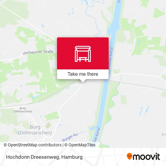 Карта Hochdonn Dreesenweg
