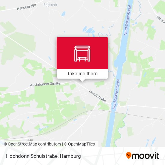 Hochdonn Schulstraße map