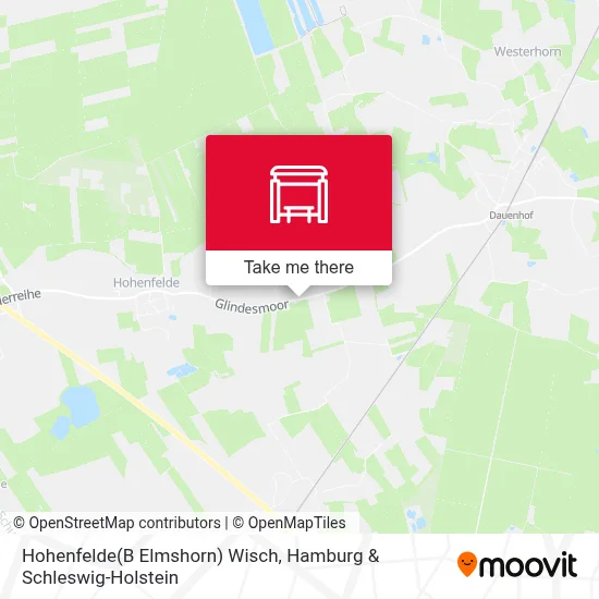 Hohenfelde(B Elmshorn) Wisch map