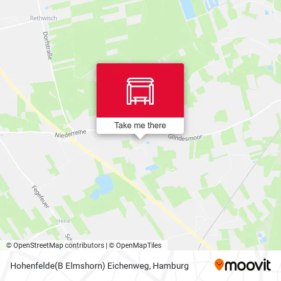 Карта Hohenfelde(B Elmshorn) Eichenweg
