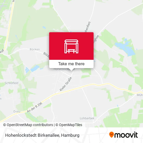 Карта Hohenlockstedt Birkenallee