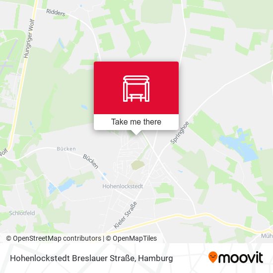 Hohenlockstedt Breslauer Straße map