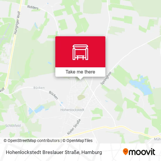 Карта Hohenlockstedt Breslauer Straße
