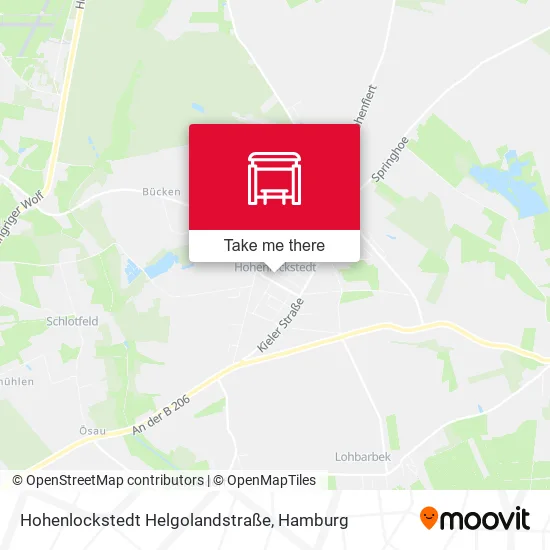 Карта Hohenlockstedt Helgolandstraße