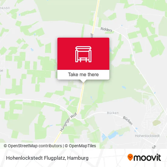 Карта Hohenlockstedt Flugplatz