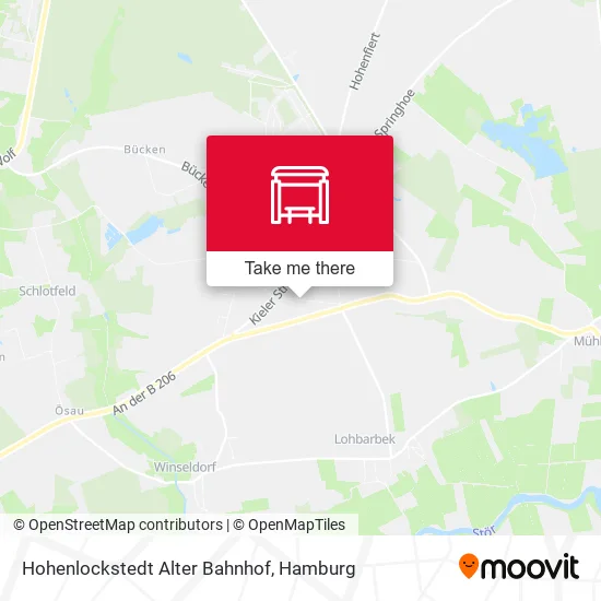 Карта Hohenlockstedt Alter Bahnhof