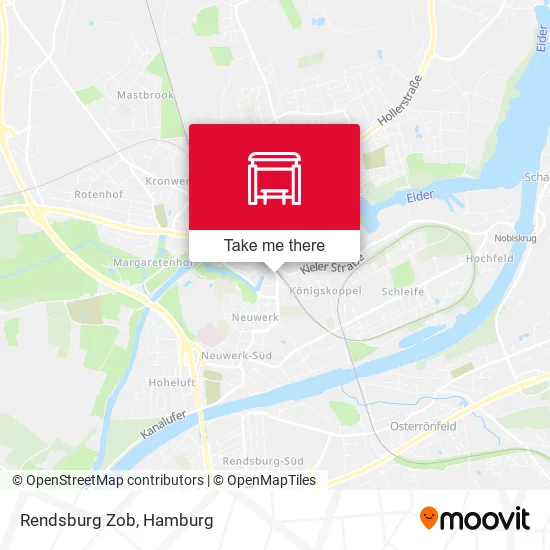 Карта Rendsburg Zob