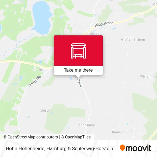 Карта Hohn Hohenheide