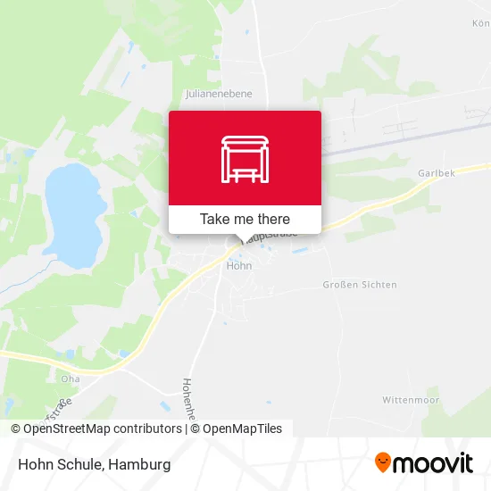 Карта Hohn Schule