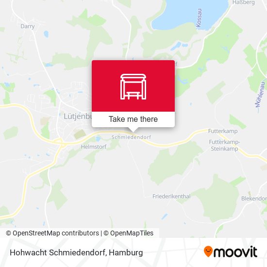 Hohwacht Schmiedendorf map