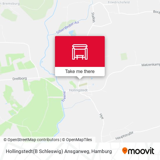 Hollingstedt(B Schleswig) Ansgarweg map