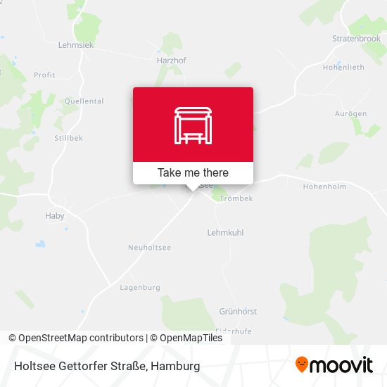 Holtsee Gettorfer Straße map