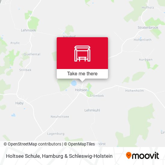 Holtsee Schule map