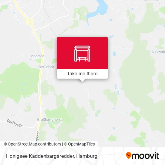 Карта Honigsee Kaddenbargsredder
