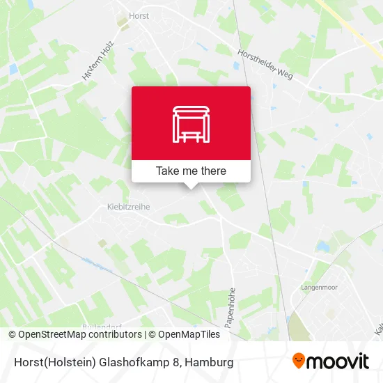 Карта Horst(Holstein) Glashofkamp 8