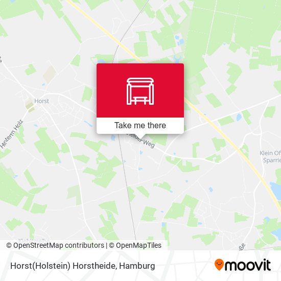 Horst(Holstein) Horstheide map