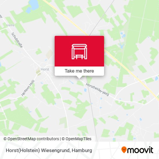Horst(Holstein) Wiesengrund map