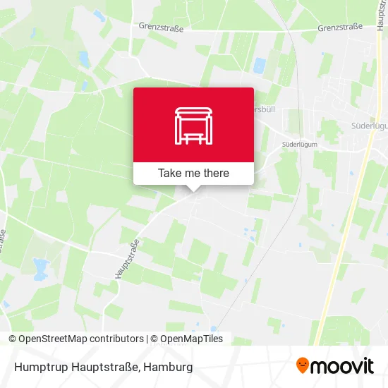 Карта Humptrup Hauptstraße