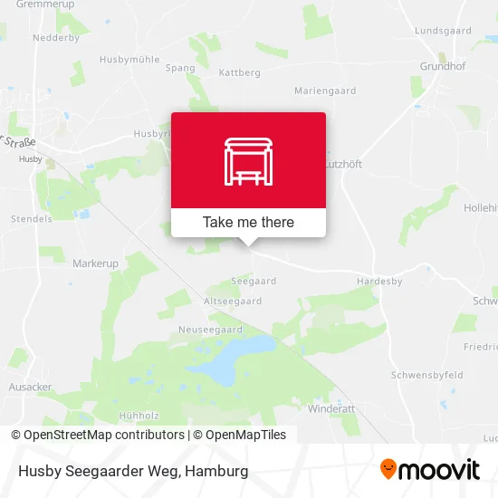 Карта Husby Seegaarder Weg