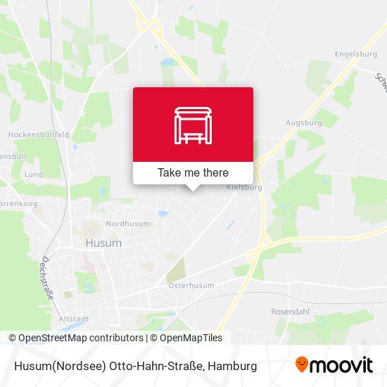 Карта Husum(Nordsee) Otto-Hahn-Straße