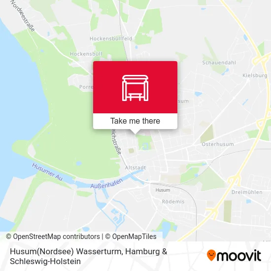 Карта Husum(Nordsee) Wasserturm