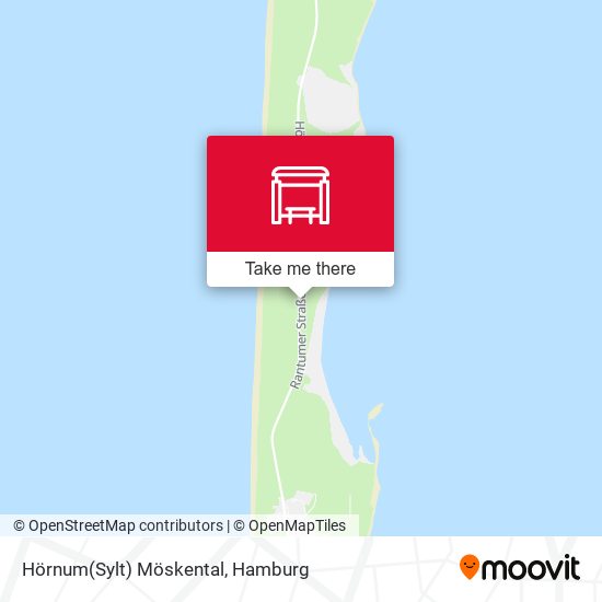 Hörnum(Sylt) Möskental map