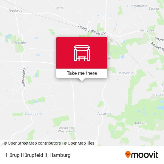 Hürup Hürupfeld II map