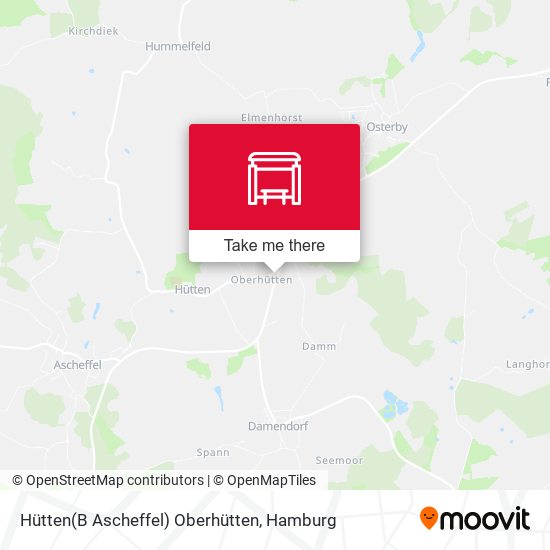 Hütten(B Ascheffel) Oberhütten map