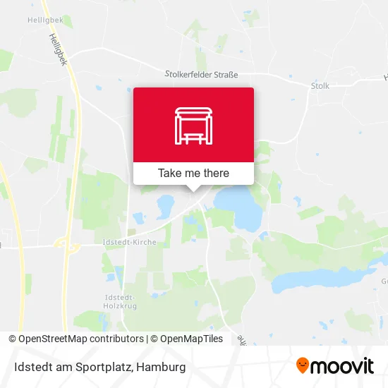 Карта Idstedt am Sportplatz