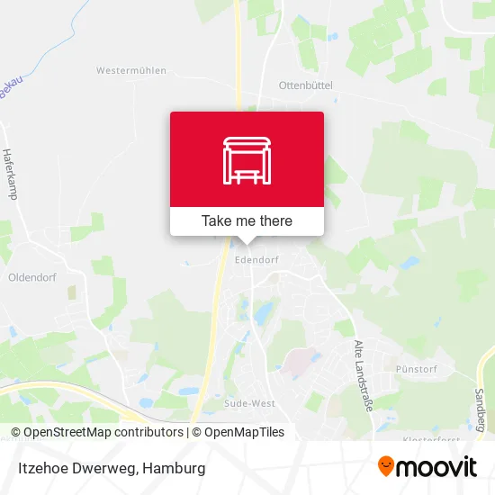 Карта Itzehoe Dwerweg