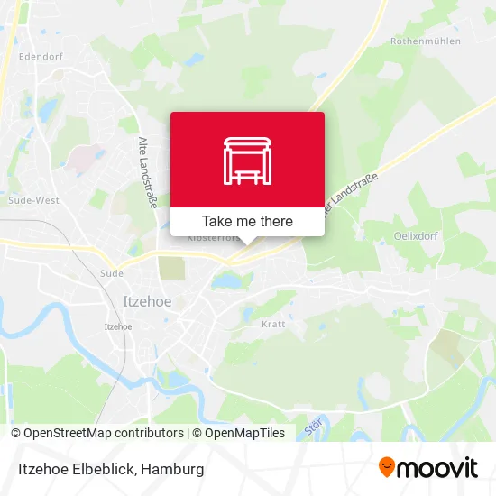 Карта Itzehoe Elbeblick
