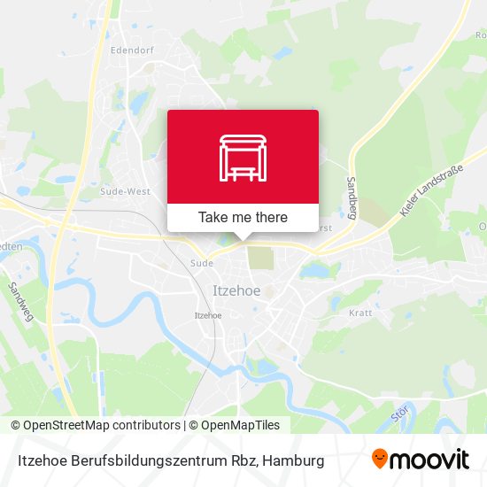 Itzehoe Berufsbildungszentrum Rbz map