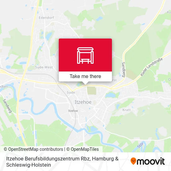 Карта Itzehoe Berufsbildungszentrum Rbz