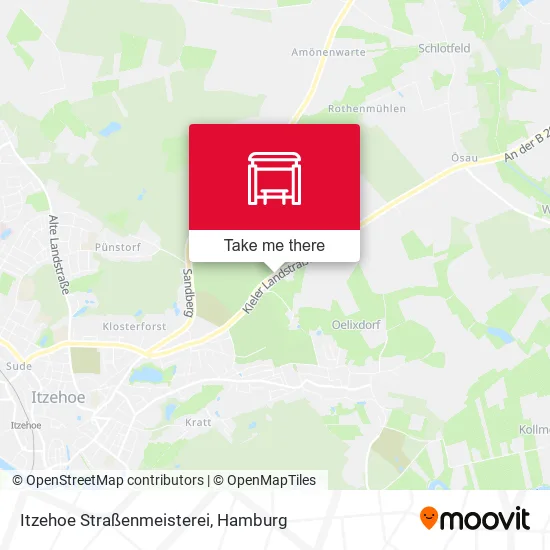 Карта Itzehoe Straßenmeisterei