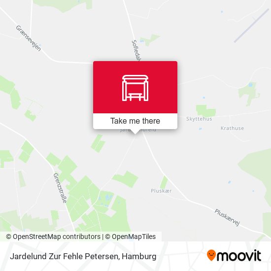 Jardelund Zur Fehle Petersen map