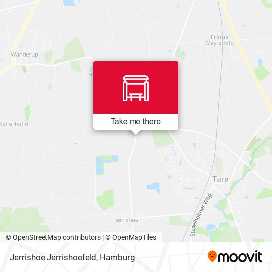 Jerrishoe Jerrishoefeld map