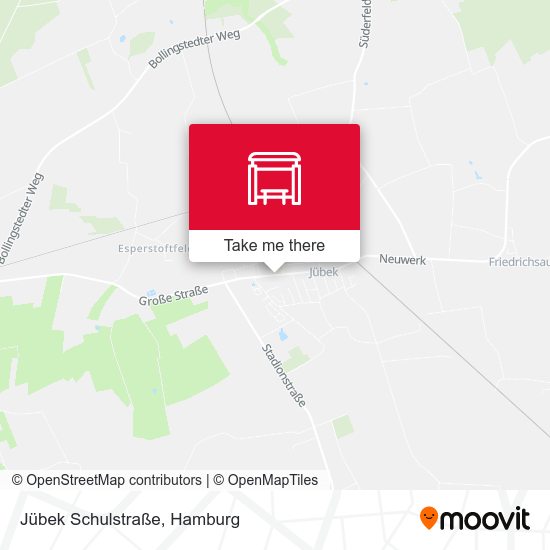 Jübek Schulstraße map