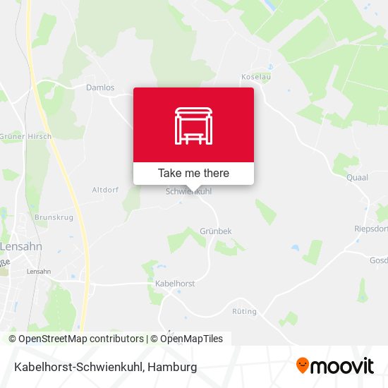 Kabelhorst-Schwienkuhl map