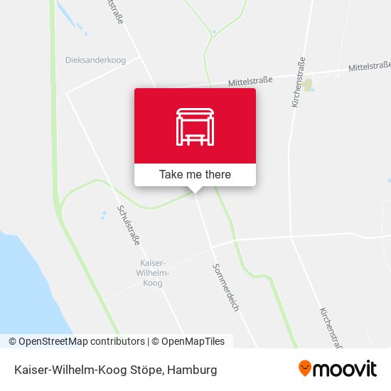 Kaiser-Wilhelm-Koog Stöpe map