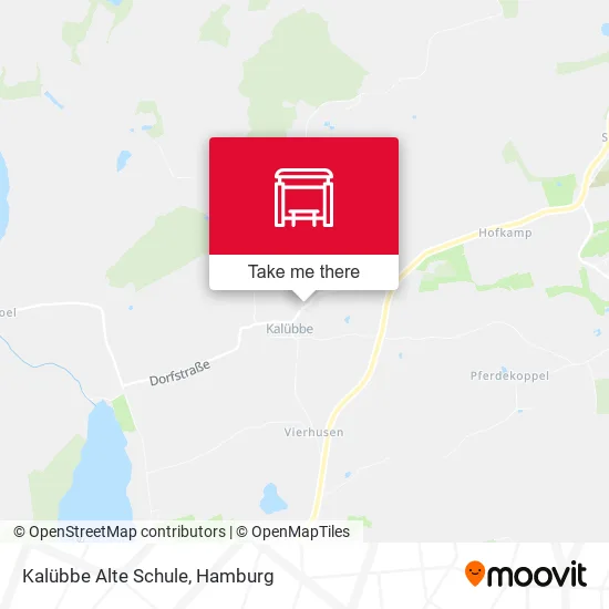 Карта Kalübbe Alte Schule